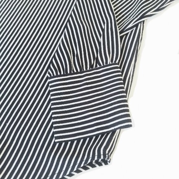 !NEW! Ann Taylor Long Sleeve Striped Blouse | Size XS - Picture 6 of 8